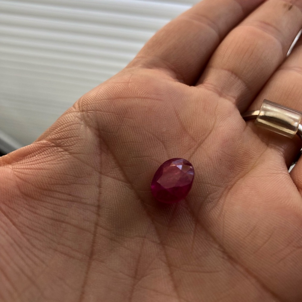 5 carat loose ruby